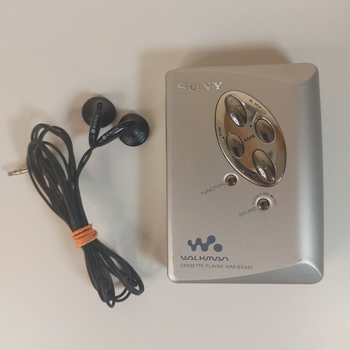 Sony walkman ex521 cassette - sony,