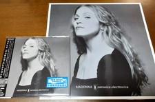 【NEW】 MADONNA Veronica Electronica : JAPAN CD + Promo Print Card : Ray Of Light