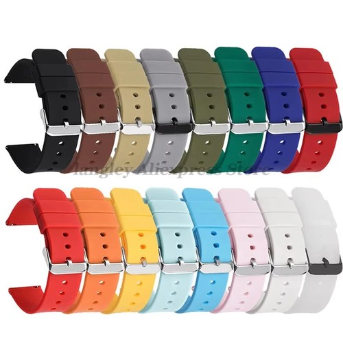 Silicone rubber watch strap - silicone,