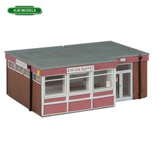 OO Gauge Bachmann Scenecraft 44-1005R Station Buffet - Red