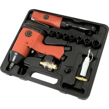 Neilsen 13pc Air Socket Ratchet Impact Wrench Gun For Compressor Set Kit