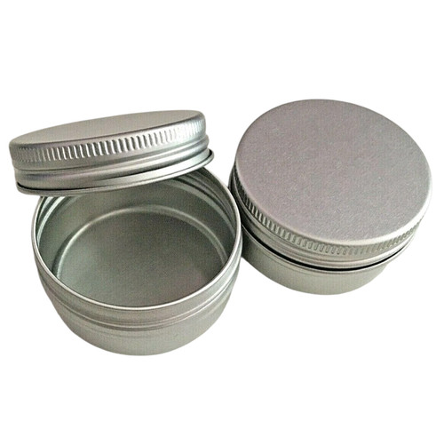 15ml small silver round - silver,