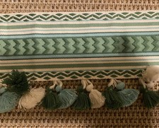 x 3 Colefax And Folwer Upholstery Trim green