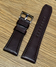 Genuine OEM Raymond Weil Don Giovanni Dark Brown Leather Strap 26mm 20mm 26/20