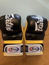 Fairtex Black And Yellow MMA