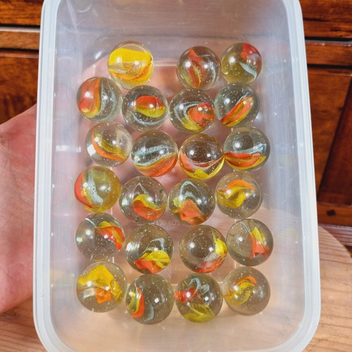 Large 25mm vintage glass - large,