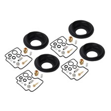 Carb Carburetor Repair Kit Diaphragm For Yamaha FZS1000 FAZER FZ-1 2001-2005