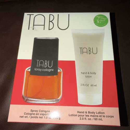 Tabu gift set opened oz - 1, fl