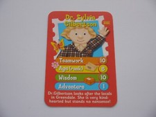 Postman Pat Top Trumps DR SYLVIA GILBERTSON Card Game Replacement Spare Card_A10