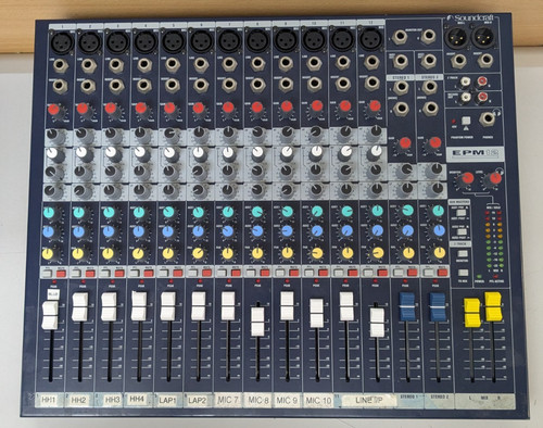 Soundcraft epm12 analog mixer - soundcraft,