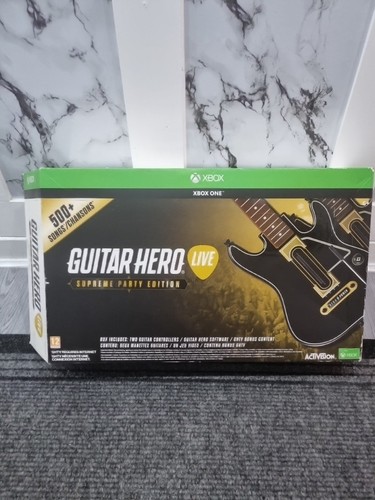 Box one guitar hero - box, live