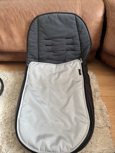 Icandy orange footmuff grey - icandy,
