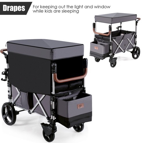Twin baby double stroller - double,