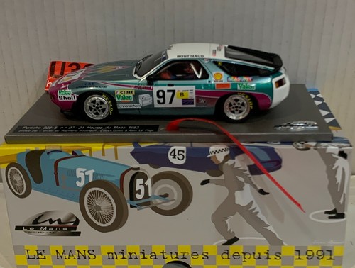 Slot car mans miniatures - car, le