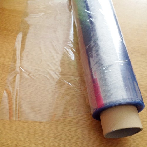Clear pvc vinyl table - clear,