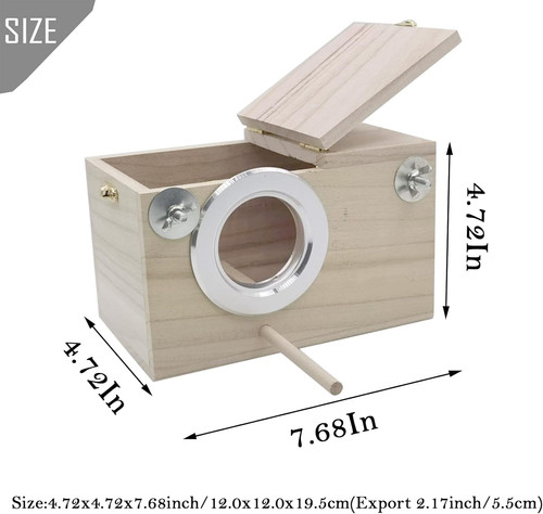 Parakeet nesting box bird - parakeet,