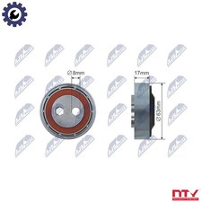 TENSIONER PULLEY VRIBBED BELT