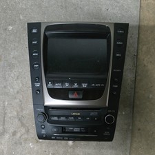 2007 LEXUS GS 450H RADIO CD