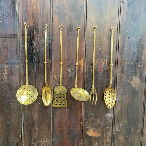 Vintage kitchenalia brass faux - vintage,