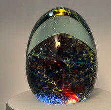 Mdina Paperweight Dark Browns