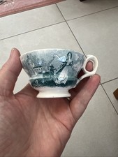 Cup From A Victorian Child’s Teaset C 1850 Staffordshire Girl With A Goat