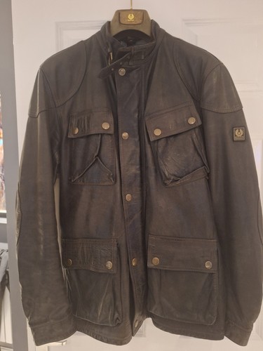 Belstaff panther leather - belstaff,