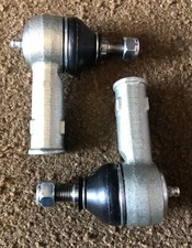 2 x Triumph 2000 2500 2.5Pi ZINC PLATED + GREASE NIPPLE Track Rod Ends GSJ156