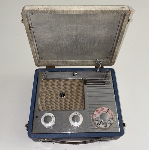 Vintage valve radio pye p114bq - vintage,