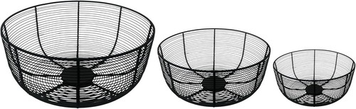 Wire fruit bowl - bowl, round