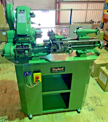 Myford super lathe with - myford, 7