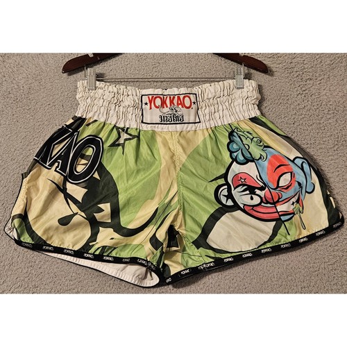 Yokkao green yellow clown muay - green,