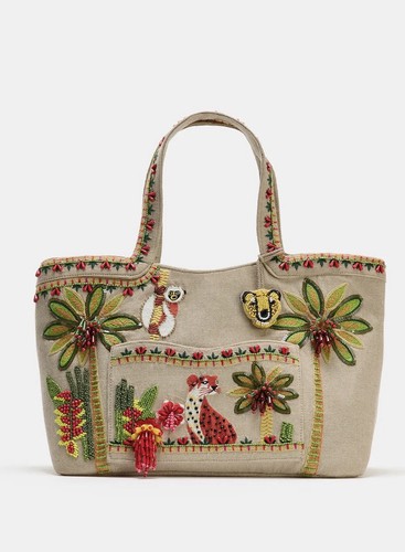 Bnwt zara maxi jungle animal - zara,