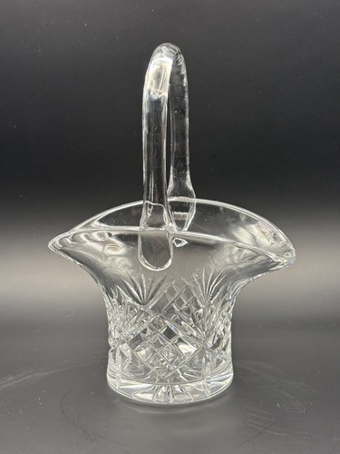 Edinburgh crystal vase basket - edinburgh,