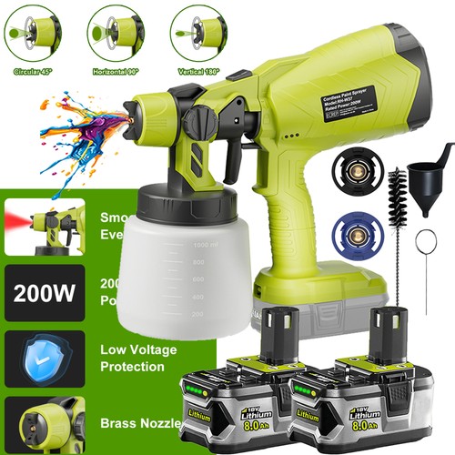 Cordless paint sprayer for - paint,