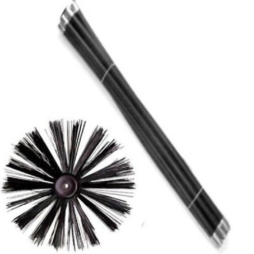 Chimney sweeping set - ,