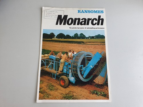 Ransomes monarch potato - ransomes,