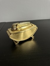 Vintage Ronson Varaflame BrassTable Gas Lighter Classic Rare