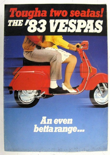 Vespa scooters sales brochure - vespa,