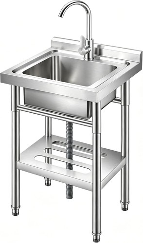 Stainless steel utility - stainless, sink