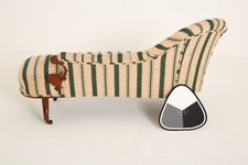 Victorian Chaise Longue Couch Day Bed Mahogany 1860