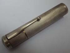 NICE UNUSUAL ENGLISH ANTIQUE 1930 SOLID STERLING SILVER POCKET LIGHTER COLIBRI