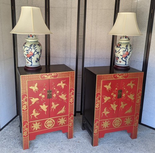 Pair 20th century red - pair, &