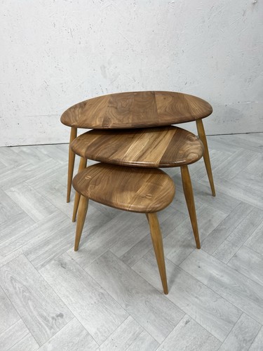 Ercol nest pebble tables - nest,