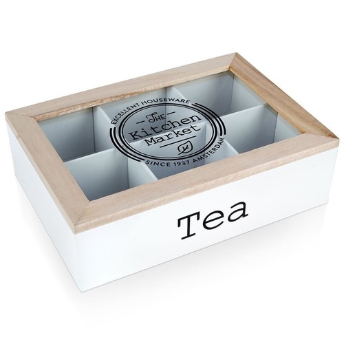 Vintage tea bag box - vintage,