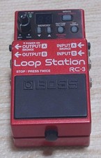 BOSS RC-3 Loop Station Guitar Effects Pedal Rhythm Memory Tested from Japan F/S