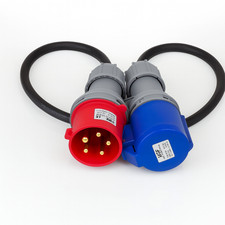 32A 5 Pin to 32A 3 Pin 3 Phase