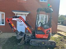 * 2022 Kubota U17-3 * Just 490 hours * Expanding tracks 1.7 ton Mini Digger