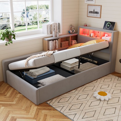 3ft single daybed grey - single,