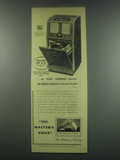 1949 HMV Radiogram model 1608