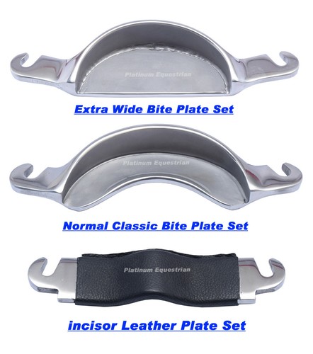 Bite plates for equine - bite,